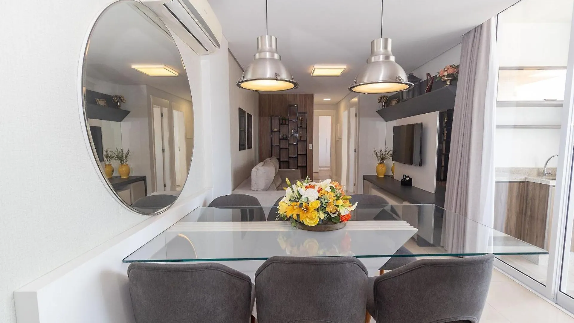 Varandas Do Atlantico 306A - Excelente Apartamento Em Condominio De Luxo A Beira Mar - Piscina Climatizada - Academia - Bombinhas Apartment